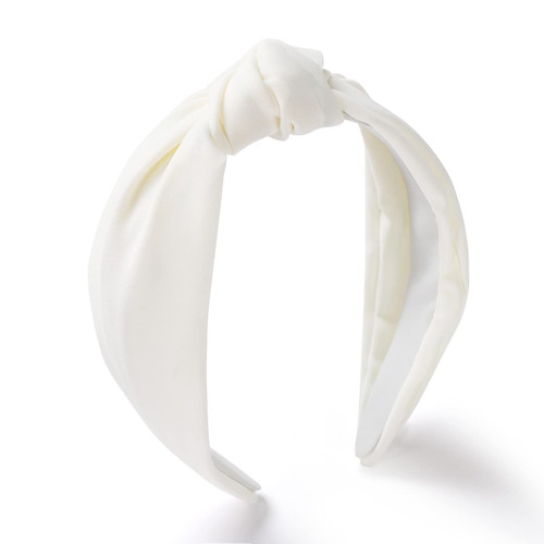Etercycle Headband for Women, Knotted Wide Headband, Yoga Hair Band Fashion Elastic Hair Accessories for Women (White) Etercycle Headband for Women, Knotted Wide Headband, Yoga Hair Band Fashion Elastic Hair Accessories for Women (White)