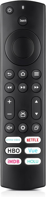 Replacement Remote for All Insignia/Toshiba/Pioneer TVs Compatible with Insignia Smart TVs/Toshiba Smart TVs/Pioneer TVs/Omni Series TVs/4-Series TVs