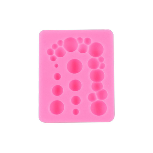 3D Semicircular Bubble Silicone Mold Fondant Cake Mold Holiday DIY Baking Tool For Making Chocolate Candy Candle Soap Fondant Molds For Cake Decorating Christmas 3d Silicone For Cake Decorating