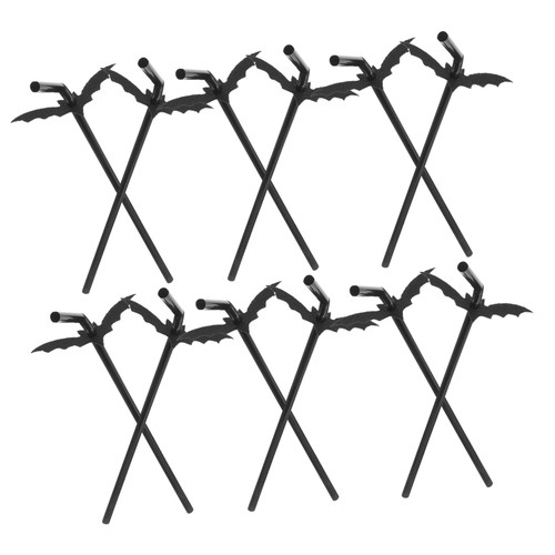 Abaodam 20pcs Shot Straw Decor Tools Straws Party Supplies Straw for Drink Party Straw Halloween Theme Drinking Straw Halloween Supplies Milk Set Felt