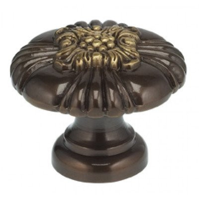 Ornate Mushroom Knob Size: 1.13" H x 1.13" W x 1" D, Finish: Shaded Bronze