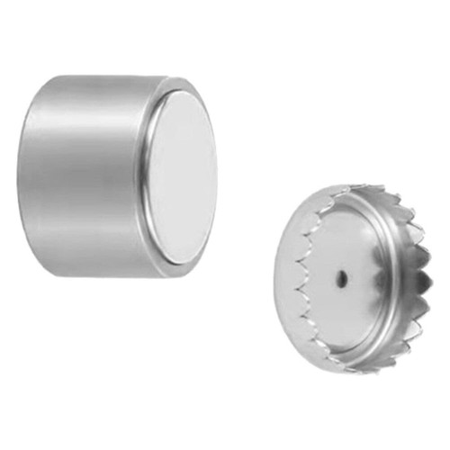 Beavorty 1pc Magnetic soap Holder soap Dish Suction Cup Wall Hanging soap Holder Magnetic soap Dish Ornament Container Suction soap Rack bar Wall-Mounted Stainless Steel White Bath soap