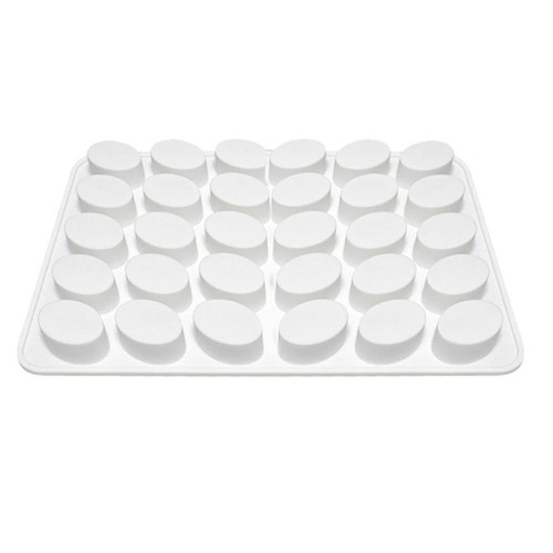 Heart Cylinder Chocolate Candy Molds 3D Nonstick Baking Pan Dessert Cheesecake Bakeware Oval Mould For DIY Fondant Craft Silicone Column Dessert Molds Baking And Pastry Tool Mousse Cake Mold