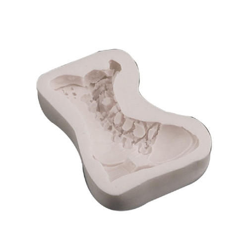 Cartoon Halloween Fondant Chocolate Mold Cake Decorating Tools Skull Bat Tombstone Baking Silicone Mold Easy To Clean Soap Molds Dessert Mold For Candle Baking Silicone Tools