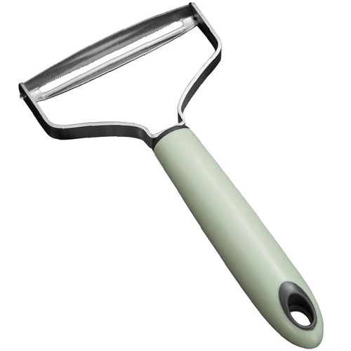 TOSSPER Wide Fruit Vegetable Peeler Stainless Steel Peeler with Plastic Handle Kitchen Vegetable Tools for Pumpkin Potato Slicer, 19x9.5cm