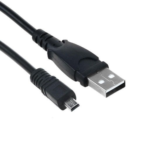 Nuxkst USB Data Sync Cable Cord for Olympus Camera FE-320 FE-330 FE-350 FE-360 FE-370