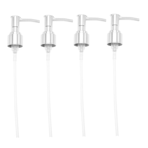 STOBAZA 4pcs Replacement Pump for Soap Dispenser Lotion Pump Assembly Lotion Dispenser Pump Bottle Caps Pump Head Bottle Replacement Press Pumps Accessories Syrup Pump Handwashing Fluid