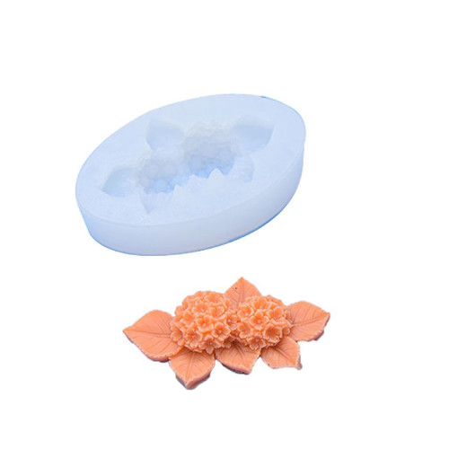 Chocolate Moulds Flower Shape Baking Molds Fondant Moulds Cake Molds Silicone Material Perfect Gift For DIY Baking Lover Flower Mold