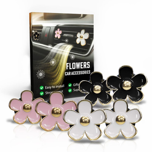 6 Pieces Daisy Car Decoration Flower Air Vent Clip Air Conditioning Outlet Clip Car Air Freshener Clip Car Interior Decor Charm Colorful Car Interior Accessories for Girls Women 6 Pieces Daisy Car Decoration Flower Air Vent Clip Air Conditioning Outlet Clip Car Air Freshener Clip Car Interior Decor Charm Colorful Car Interior Accessories for Girls Women