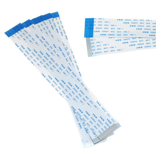 Lind Kitchen 15PCS Flat Cable FPC FFC 150mm Length 40 Pin 0.5mm Pitch Flexible Ribbon Cables