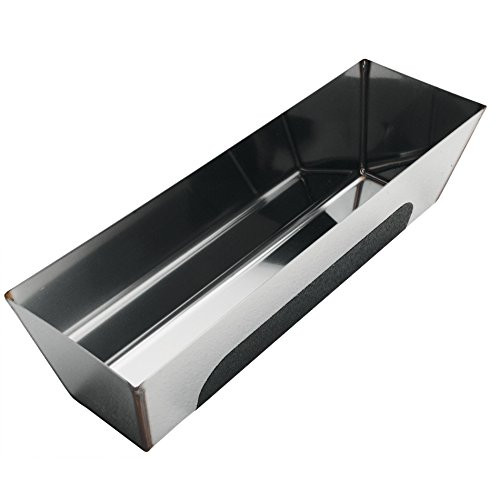 Advance Equipment 12HRG Non Slip Contoured Stainless Steel Heliarc Mud Pan, 12"