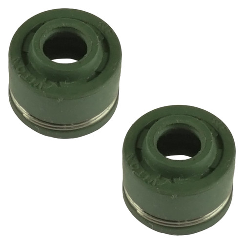Caltric 2x Valve Stem Seal Compatible with Honda Recon 250 2002-2009 2011-2022