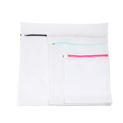 Sihuuu Mesh Laundry Bags for Delicates with Premium Zipper, Travel Storage Organize Bag, Clothing Washing Bags for Laundry, Blouse, Bra, Hosiery, Stocking, Underwear, Lingerie