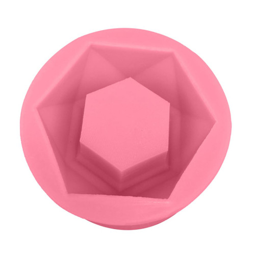 3D Candle Mould DIY Stereo Silicone Soap Mould Flower Pot Shaped Vase Concrete Cement Casting for DIY Crafts MakingSilicone Mold