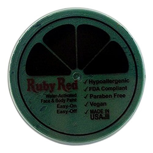 Ruby Red Paint Face Paint, 75ML - Green