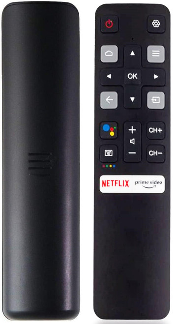 RC802V FNR2 Remote Control Fit for All TCL Android TV with Netflix and Prime Video - No Setup Required