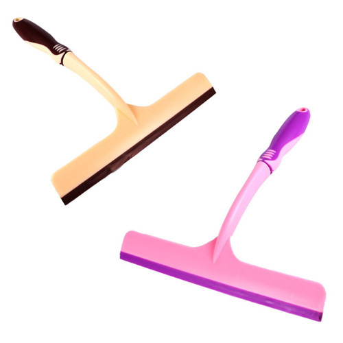 Healeved 2pcs Multifunctional Plastic Glass Scraper Windshield Squeegee auto Glass Wiper auto Window Squeegee Glass Cleaning Tool Window Cleaner Squeegee Shower Glass Squeegee Mirror car