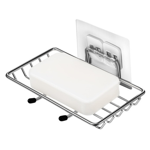 Beatifufu Stainless Steel soap Dish Wall Mounted soap Dish soap Dish Holder bar soap Dish bar soap Holder for Shower soap Dish for Shower Bath soap Holder Shower soap Dish Shelf take a Bath