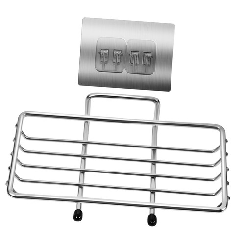 FELTECHELECTR Soap Rack Bar Soap Dish Soap Dish for Shower Soap Holder Shower Soap Bar Holder for Shower Small Soap Dish Shower Soap Holder Soap Dish Holder Stainless Steel Wall-Mounted