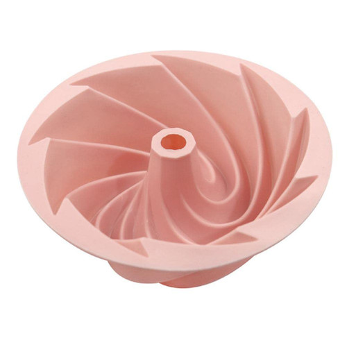 Single Hole Vortexes Sugar Cake Mold Fondant Cake Food Grade Silicone Mould Baking Tool Sugar Chocolate Fondant Mold Chocolate Cake Fondant Mold