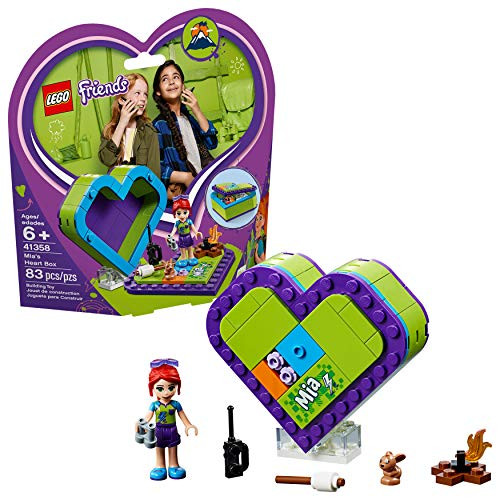 LEGO Friends Mias Heart Box 41358 Building Kit , New 2019 (83 Piece)