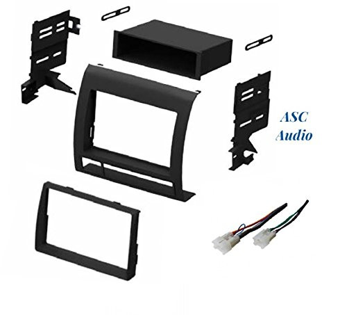 ASC Audio Car Stereo Dash Install Kit and Wire Harness for Installing an Aftermarket Single or Double Din Radio for 2005 2006 2007 2008 2009 2010 2011 Toyota Tacoma - No Factory Premium Amp/JBL ASC Audio Car Stereo Dash Install Kit and Wire Harness for Installing an Aftermarket Single or Double Din Radio for 2005 2006 2007 2008 2009 2010 2011 Toyota Tacoma - No Factory Premium Amp/JBL