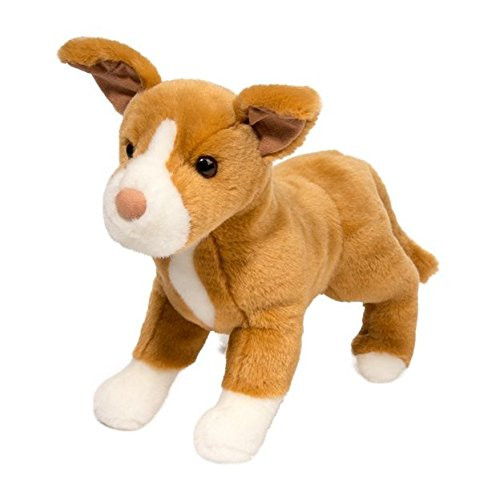Douglas Toys Reese Yellow Lab Pit Bull Mix Dog, 17"