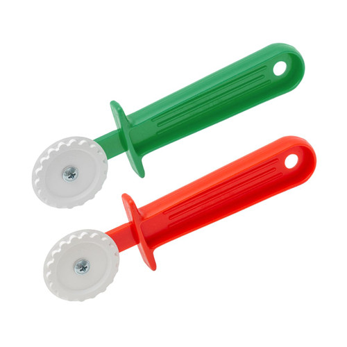 Fluted Pastry Wheel Cutter with Rolling Tool for Cutting and Sealing Ravioli, Pasta, Dough - Kitchen Pastry Crimper and Ravioli Cutter Wheel, OFXDD