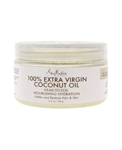 100 Percent Extra Virgin Coconut Oil by Shea Moisture for Unisex - 3.2 oz Oil 100 Percent Extra Virgin Coconut Oil by Shea Moisture for Unisex - 3.2 oz Oil