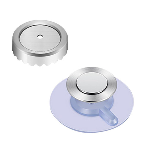 Cabilock 1 Set Magnetic Soap Holder Metal Brackets Stainless Steel Soap Magnetic Mount Bathroom Wall Soap Holder Bar Soap Holder Wall Sucker Soap Bathroom Soap Rack Soap Savers for Bar Soap