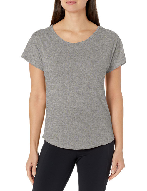Soffe Junior's Dolman Tee, Graphite Heather, X-Large
