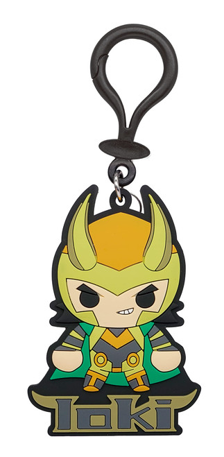 Marvel Loki Soft Touch PVC Bag Clip