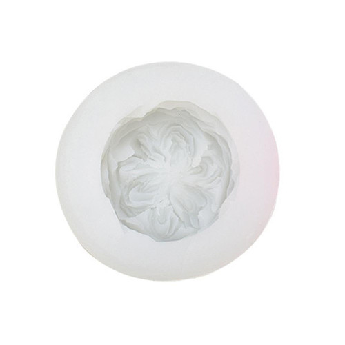Flower Silicone Molds Resin Candle Mold 3D-Peony-Bloom Fondant Mold for Chocolate Cake-Decor Soap Candle Making Mold Scented Candle Mold