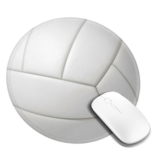 Mouse Pad Volleyball Mouse Pads for Desk with Non-Slip Rubber Base Office Computer Round Mousepad Mouse Mat for Home Office Desk Accessories