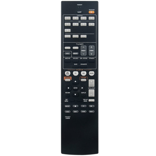 RAV521 ZJ66500 Replacement Remote Control Commander fit for Yamaha AV Receiver RX-V377 RX-V377BL YHT-4910U YHT-4910UBL HTR-3067 RXV377 RXV377BL YHT4910U YHT4910UBL HTR3067