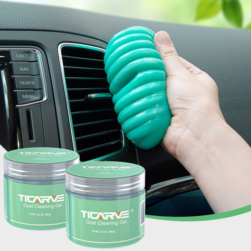 TICARVE Cleaning Gel for Car Detailing Vent Cleaner Cleaning Putty Gel Auto Detail Tools Car Interior Cleaner Cleaning Mud for Cars and Keyboard Cleaner Cleaning Slime Green 2Pack TICARVE Cleaning Gel for Car Detailing Vent Cleaner Cleaning Putty Gel Auto Detail Tools Car Interior Cleaner Cleaning Mud for Cars and Keyboard Cleaner Cleaning Slime Green 2Pack