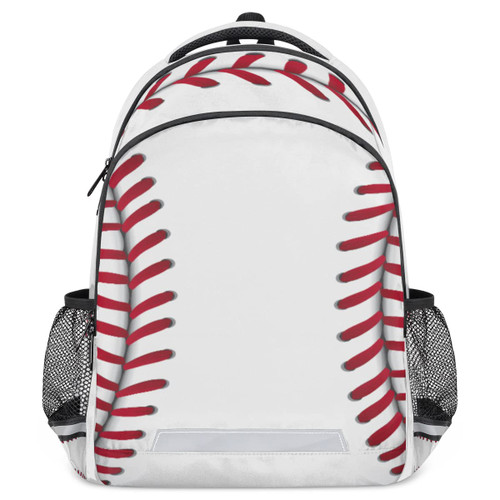 Baseball Pattern School Backpack for Boys Girls Teens Sport College Students Backpack Laptop Backpack Travel Backpacks Bookbag Daypack