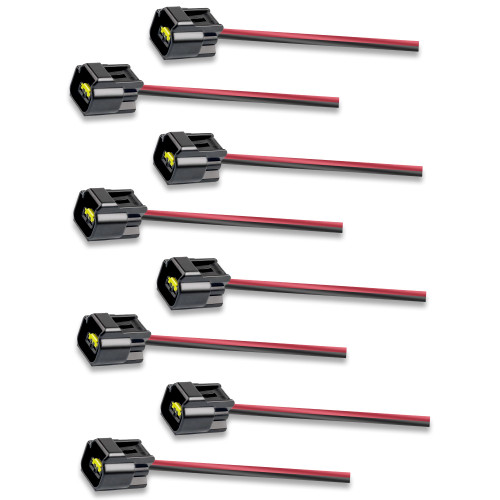 8PCS Car Ignition Coil Connector with Wiring Harness,Pigtail Connector Harness Compatible with Ford with 4.6L 5.4L 6.8L Modular Motors,Automotive Replacement Ignition Coils