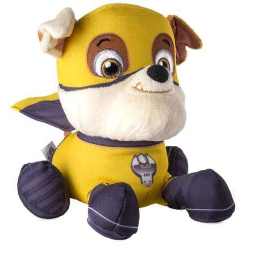 Paw Patrol Plush Pup Pals, Super Pup Rubble Paw Patrol Plush Pup Pals, Super Pup Rubble