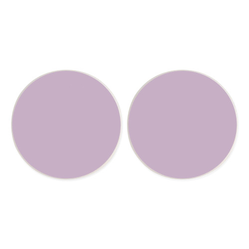 Lavender 2.75 x 2.75 Ceramic Car Coasters Pack of 2