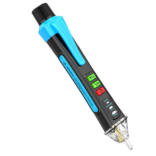 Aicevoos A1 Voltage Tester/Non-Contact Voltage Tester with Range AC 12V-1000V/48V-1000V, Live/Null Wire Tester, Electrical Tester with Flashlight, Buzzer Alarm, Wire Breakpoint Finder(Blue) Aicevoos A1 Voltage Tester/Non-Contact Voltage Tester with Range AC 12V-1000V/48V-1000V, Live/Null Wire Tester, Electrical Tester with Flashlight, Buzzer Alarm, Wire Breakpoint Finder(Blue)