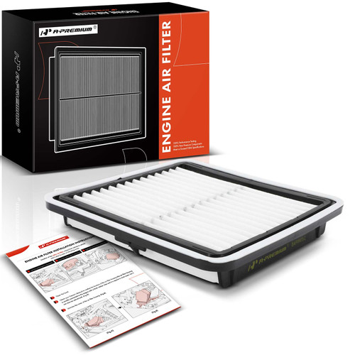 A-Premium Engine Air Filter Compatible with Subaru Models - Impreza(2008-2016), Legacy(2005-2019), Outback(2005-2019), WRX(2013-2021), Forester(2009-2018), Tribeca(2008-2014) - Replace# 16546-AA090 A-Premium Engine Air Filter Compatible with Subaru Models - Impreza(2008-2016), Legacy(2005-2019), Outback(2005-2019), WRX(2013-2021), Forester(2009-2018), Tribeca(2008-2014) - Replace# 16546-AA090