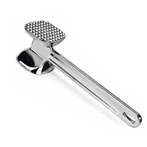 YALIYA Meat Tenderizer Hammer Tool Dual-Sided Nails Meat Mallet Meat Hammer for Steak Chicken Fish Meat Pounder With Aluminum Alloy Rubber Comfort Grip Handle Meat Tenderizer Tool