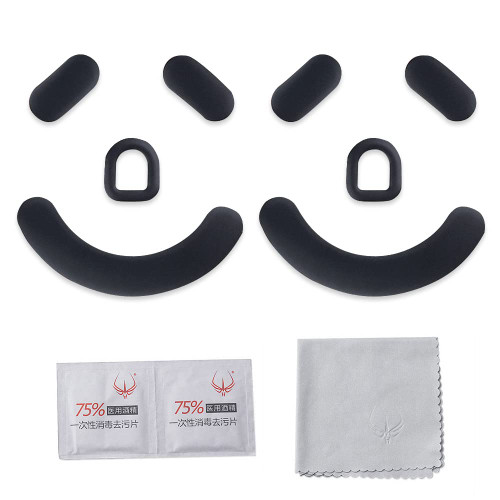 2Sets Black Mouse Feet Skates Compatible for Razer Viper V2 Pro Gaming Mouse