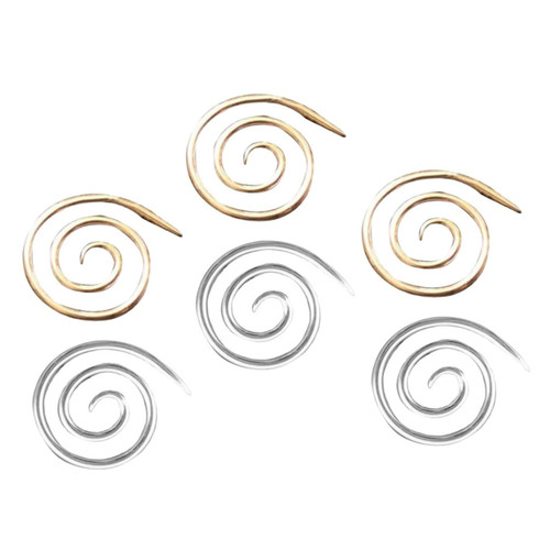 EXCEART 6pcs Handmade Knitting Tool Cable Tapestry Needle Weaving Needles Knitting Crochet Needle Yarn Needle Stitching Needles Braid Tool Hand Sewing Needles Alloy Household Gift
