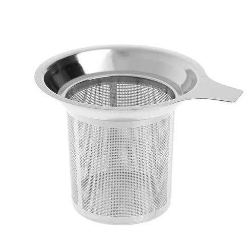 Tea Infuser for Loose Tea Extra Fine Mesh Tea Strainer Stainless Steel Tea Steeper with Large Capacity, Easy to Clean, Single Handle for Hanging on Mugs, Cups, Teapot Tea Infuser for Loose Tea Extra Fine Mesh Tea Strainer Stainless Steel Tea Steeper with Large Capacity, Easy to Clean, Single Handle for Hanging on Mugs, Cups, Teapot