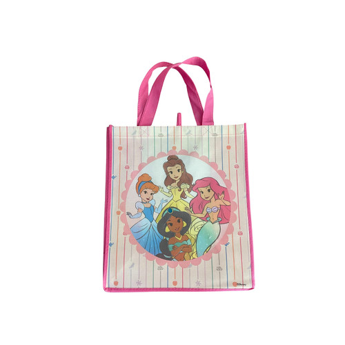 Disney Princess Babies with Jasmine, Ariel, Belle, & Cinderella Large Reusable Tote Bag Multicolor