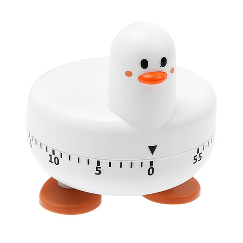 Happyyami 1PC 60 Duckling Timer Mechanical Timer Egg Timer timers for Kids Digital timers Study Timer Electronic Countdown Timer Kitchen Cooking Timer Cooking Reminder Sports Food Clock Tool