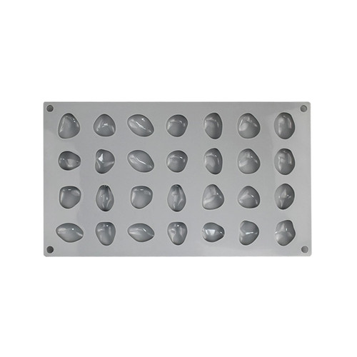 Silicone Molds Chocolate Cobblestone Fondant Cake Candy Biscuits Moulds DIY Baking Decorating Tools For Dessert Cake