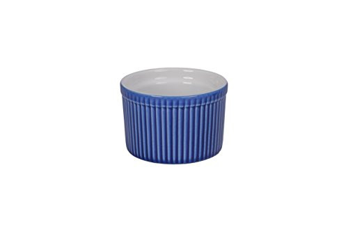 BIA Cordon Bleu 900021+3091S2SIOC Bakeware Souffle Dish, Blue/White BIA Cordon Bleu 900021+3091S2SIOC Bakeware Souffle Dish, Blue/White